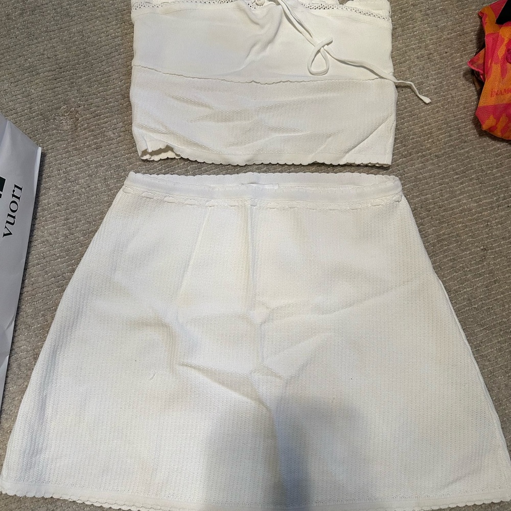 Elegant Cream Skirt